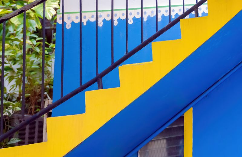 Stair Staining detail